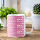 Search for feminine coffee mugs Cute