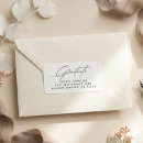 Search for college graduation return address labels Script typography