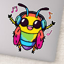 Search for kawaii bug stickers Happy