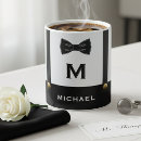 Search for bowtie mugs Black and white