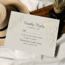 Search for gold rsvp cards Classy