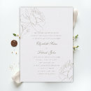 Search for roses and pearls invitations For her