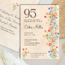 Search for 95 years birthday invitations Ninety five