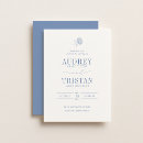 Search for flower sketch wedding invitations Blue