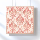 Search for vintage damask pattern posters Watercolor