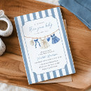 Search for blue jean invitations Baby sprinkle