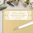 Search for glamour return address labels Elegant