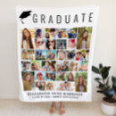 Search for graduation photo blankets Unique