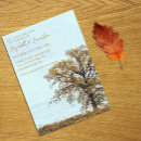 Search for oak tree wedding invitations Country