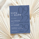 Search for blue wedding save the dates Modern