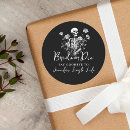 Search for floral skeleton stickers Halloween bachelorette party