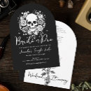 Search for halloween hens party invitations Black and white