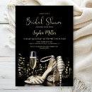 Search for gold high heel shoe invitations Wine