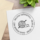 Search for knitting rubber stamps Yarn