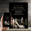 Search for gold high heel shoe invitations Champagne