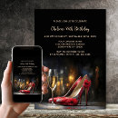 Search for red high heels invitations Elegant