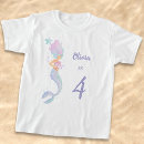 Search for mermaid kids tshirts Under the sea