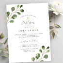 Search for gender neutral christening invitations Minimalist