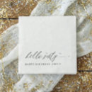 Search for 60 birthday napkins Calligraphy