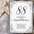 Search for 88th invitations Elegant