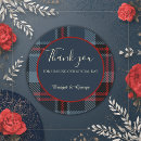 Search for light blue wedding stickers Monogram initials