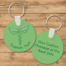 Search for mint leaf key rings Green