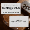 Search for gospel business cards Church
