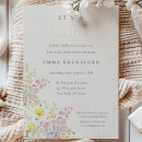 Search for outdoor baby shower invitations Outdoor botanical wildflower