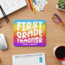 Search for first grade mousepads Teacher appreciation
