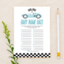 Search for race car baby shower Boy