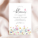Search for colorful bridal shower invitations Love is in bloom