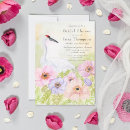 Search for crane invitations Watercolor
