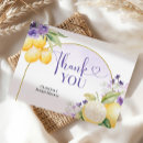 Search for lemon thank you cards Main squeeze