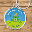 Search for frog prince key rings Cartoon