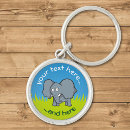 Search for cartoon elephant key rings Baby