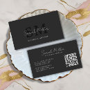 Search for black owned business cards Modern minimalist