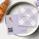 Search for gingham check pattern business cards Customer