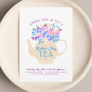 Search for mothers day tea party invitations Celebration