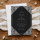 Search for white lace wedding invitations Vintage