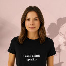 Search for sparkle tshirts Black