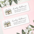 Search for books return address labels Bride