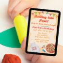 Search for pizza chef birthday invitations Pizzeria
