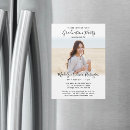 Search for no photo graduation invitations Modern minimalist