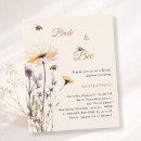 Search for tea with the bride to be invitations Wildflowers