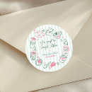 Search for pink and green stickers Minimal