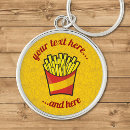 Search for french fries key rings Fried