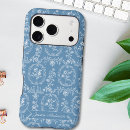 Search for victorian pattern iphone cases Blue