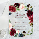 Search for ruby wedding anniversary invitations 40th
