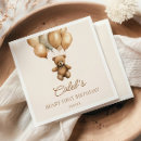 Search for bear napkins For kids