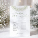 Search for bridal shower game flyers Minimalist